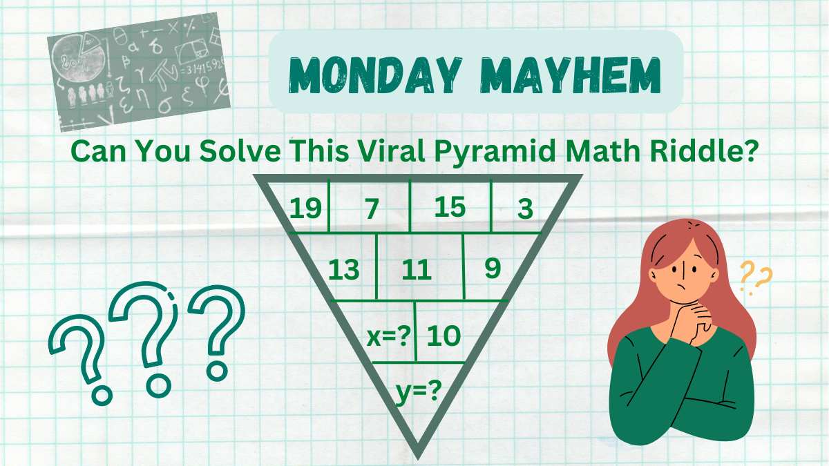 Can You Solve This Viral Pyramid Math Riddle?